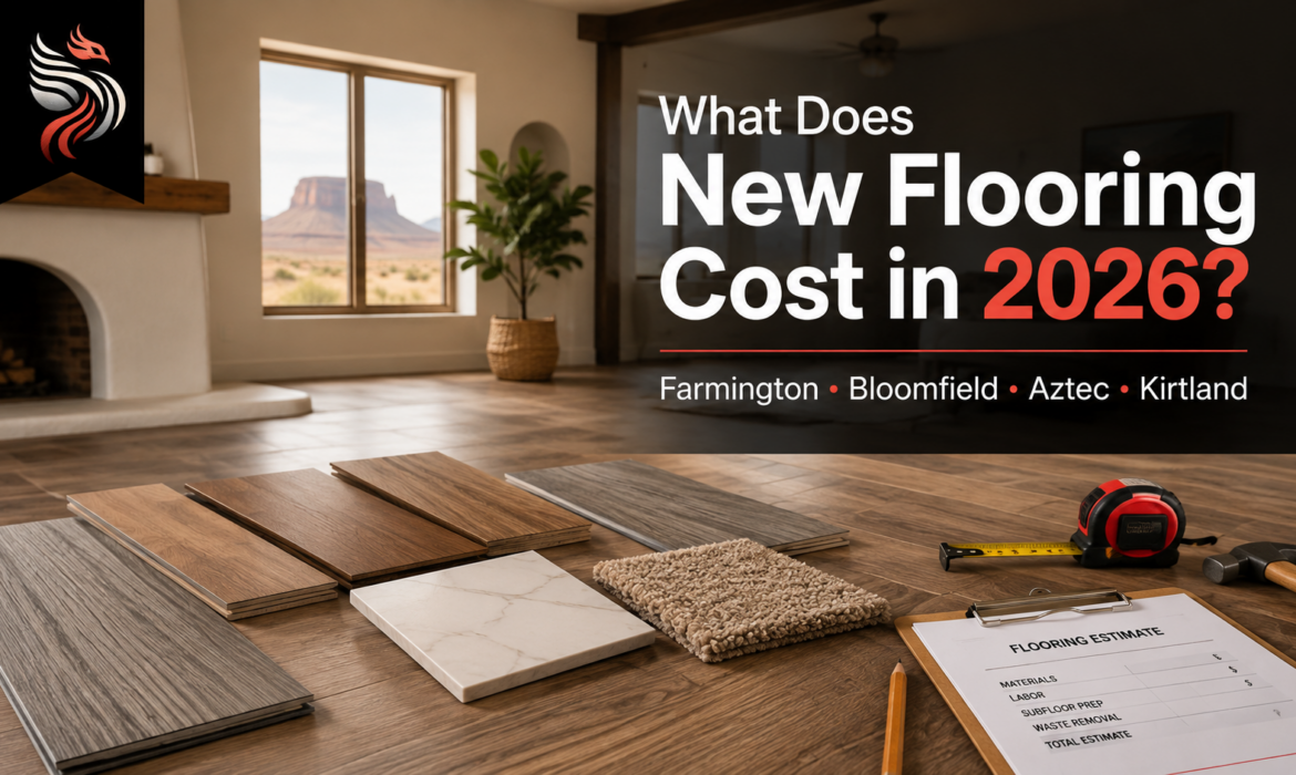 cost to install flooring in the Four Corners (2026)