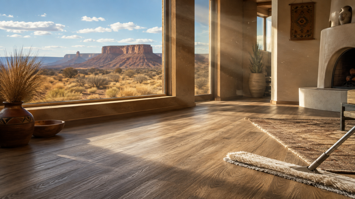 how to protect floors in a dry climate