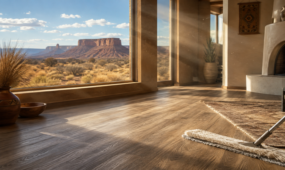 how to protect floors in a dry climate